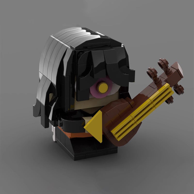 nakime brickheadz building set | demon slayer | moc-109307 - 2