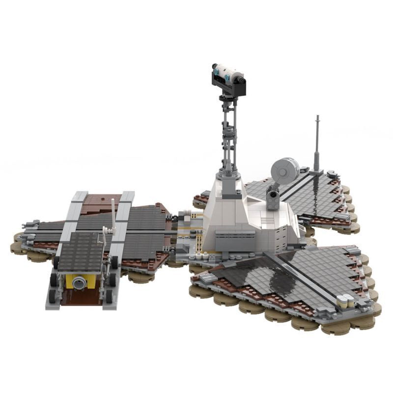 nasa mars lander pathfinder and sojourner building set | 1:9 scale | moc-80298 - 2