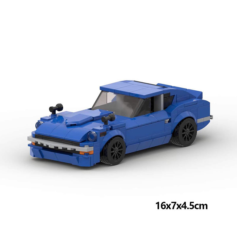 nissan 240z fairlady building set | moc compatible with lego - 6