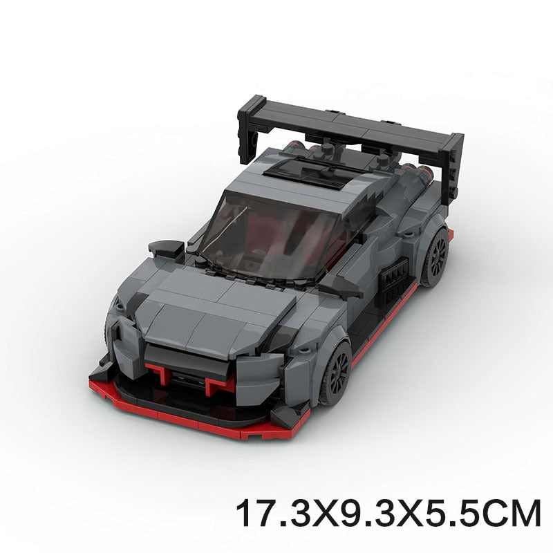 nissan gt-r 35 building set widebody | moc-63126 - 6