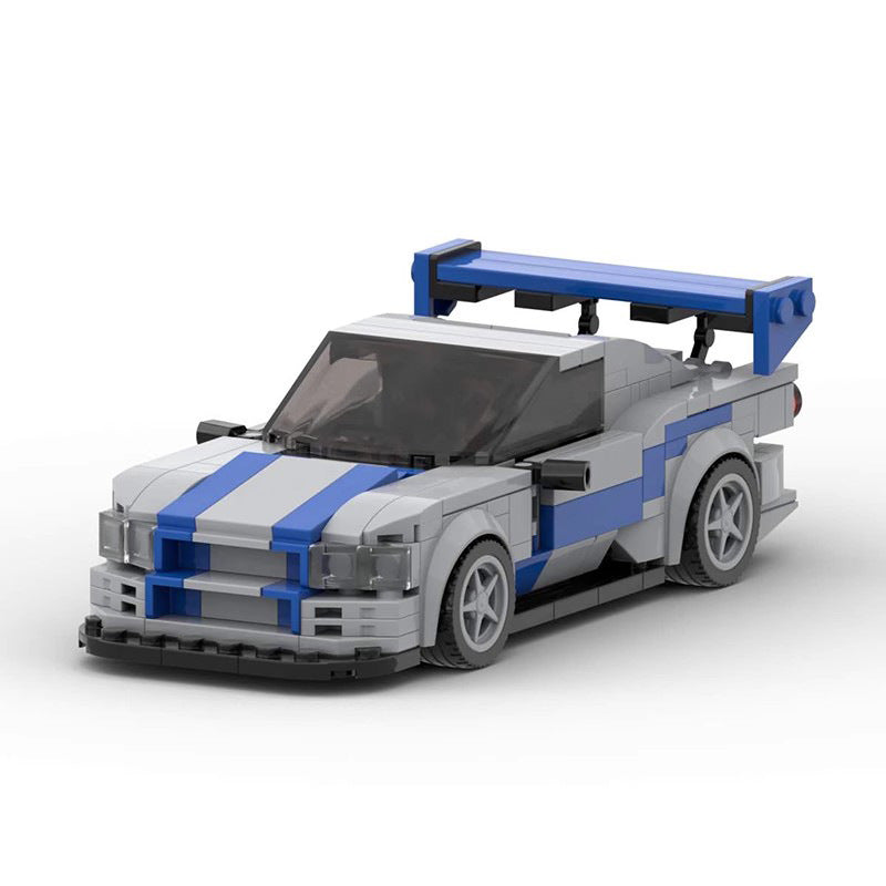 nissan rs4 building set | 329 pcs - 1