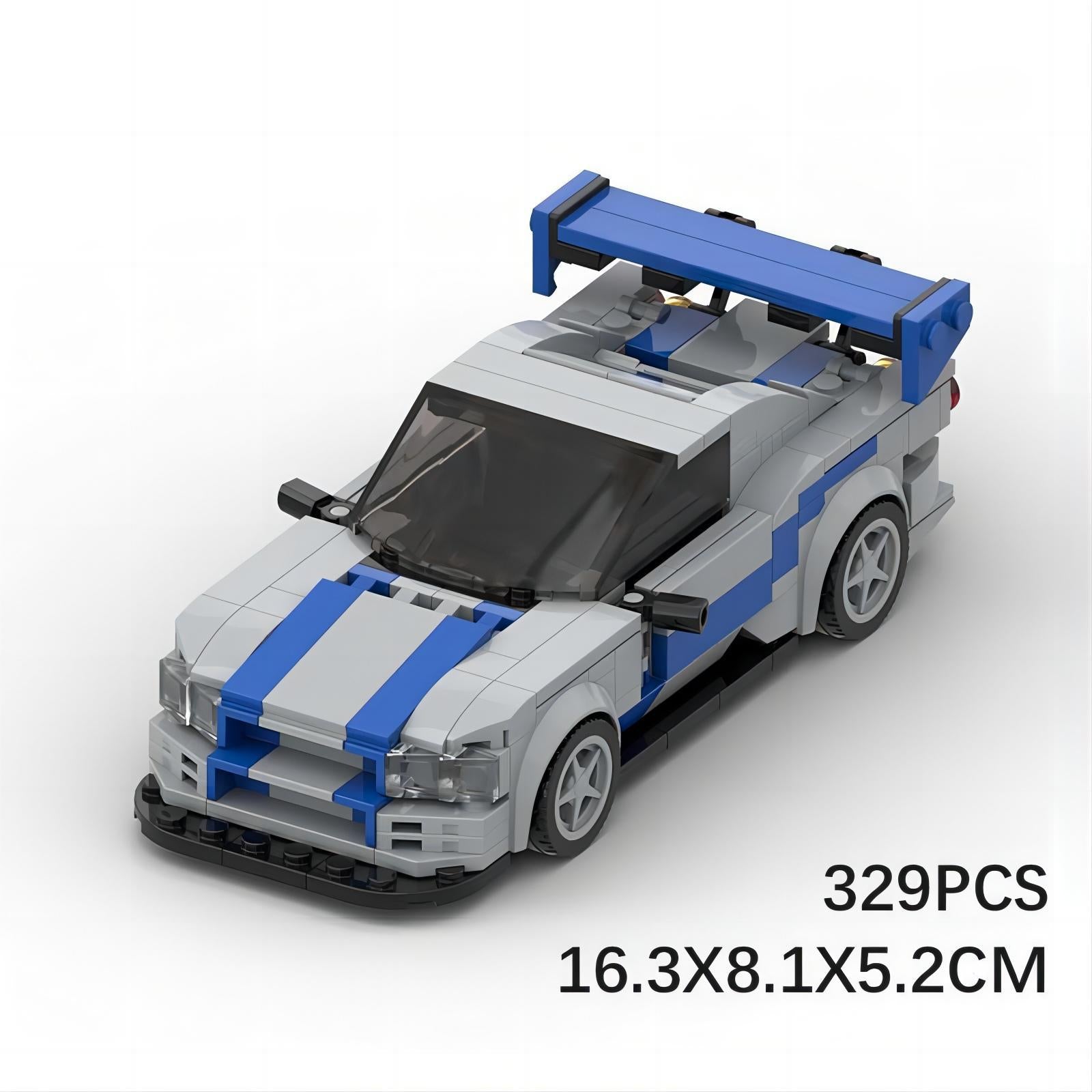 nissan rs4 building set | 329 pcs - 5