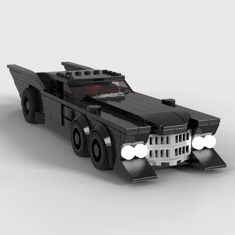 noir batmobile building set | moc-122237 - 2