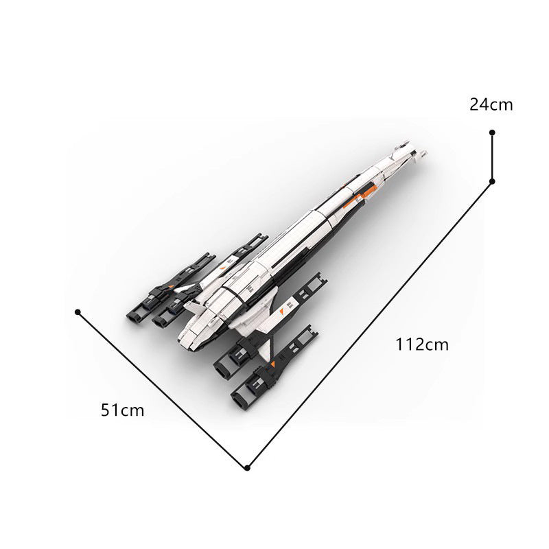 normandy sr-2 building set | mass effect 2 | moc-136302 - 2