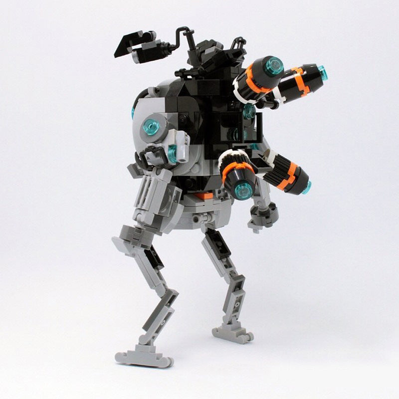 northstar mecha moc building set | titanfall | compatible with lego - 2
