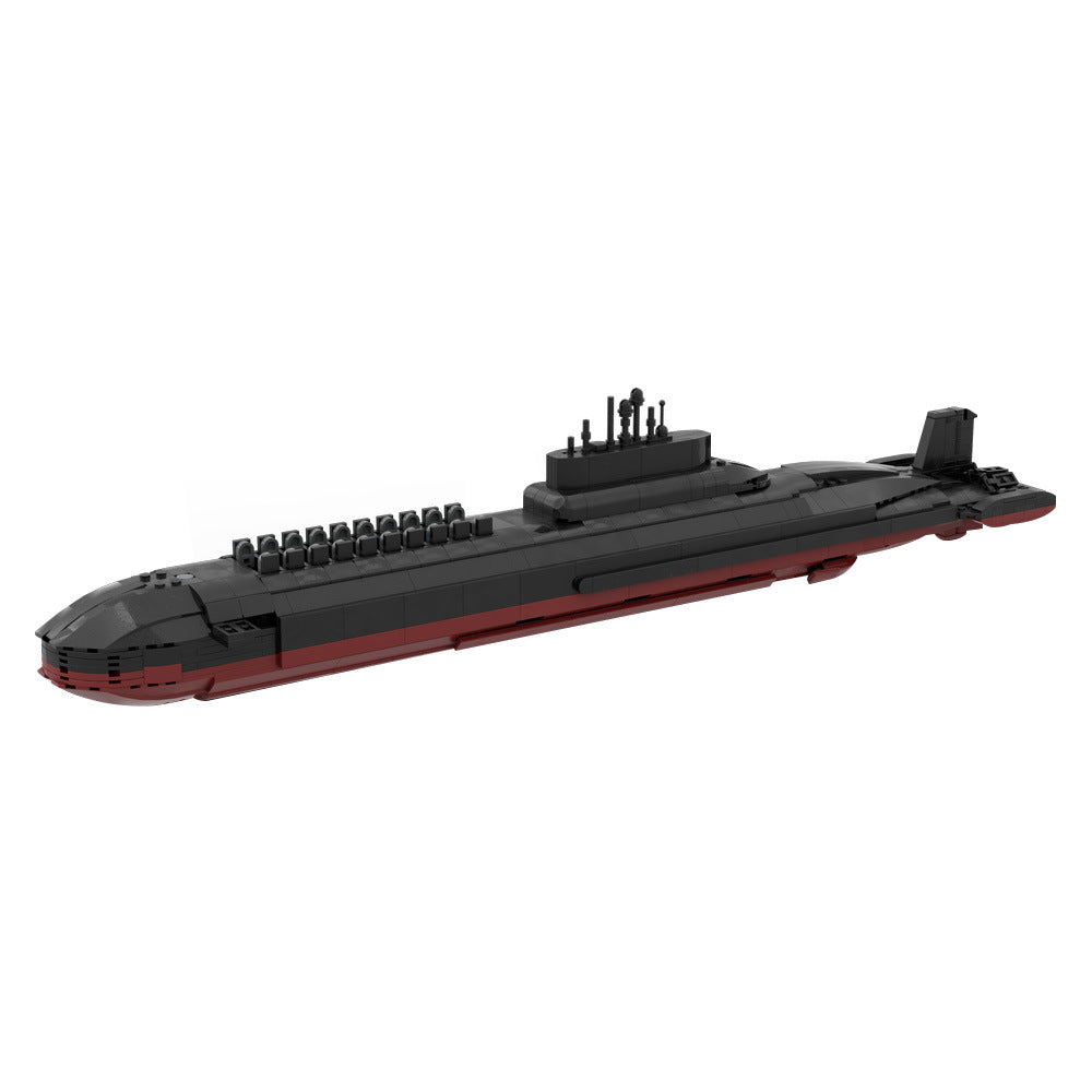 nuclear submarine typhoon building set | moc-186954 - 3