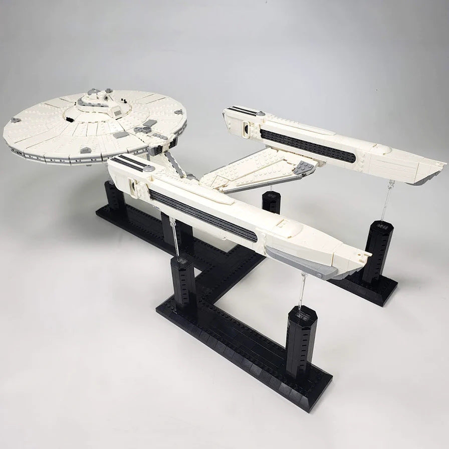 oberth class starship building set | star trek | moc-155862 - 2