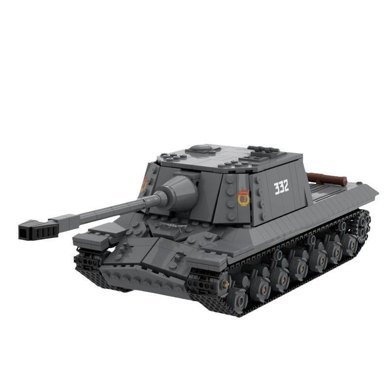 object 268 tank destroyer building set | moc-116726 - 5
