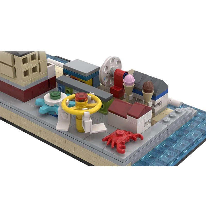 ocean city maryland skyline building set | moc-68037 - 5
