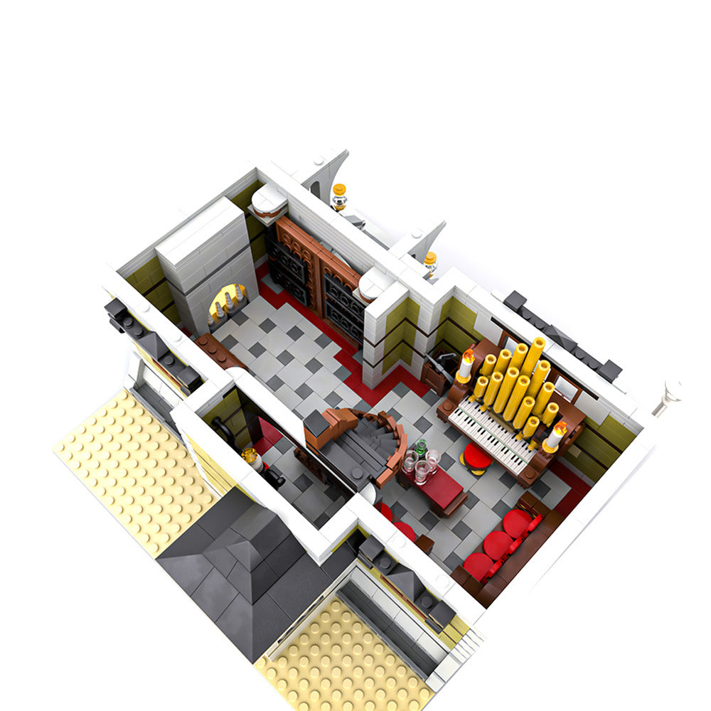 old mansion- 10273 haunted house modular | moc-49479 - 4