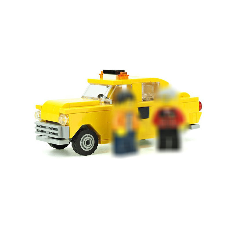 old taxi cab building set | moc-14997 - 1