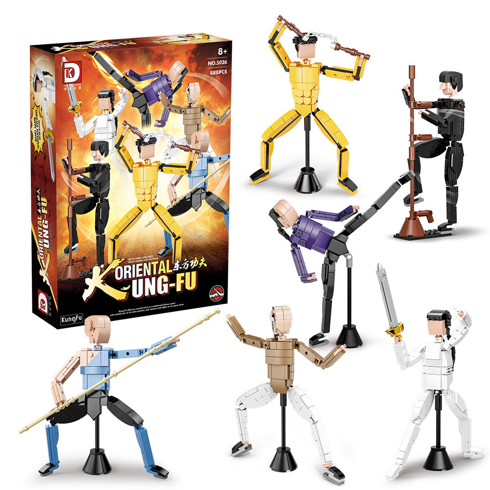 oriental kung-fu - 888 pcs | dk 5026 - 5