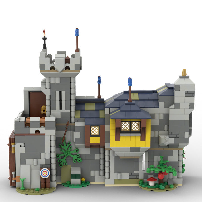 outpost castle building set | moc-150774 - 1