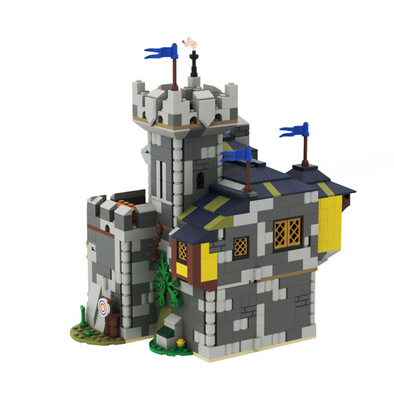 outpost castle building set | moc-150774 - 2
