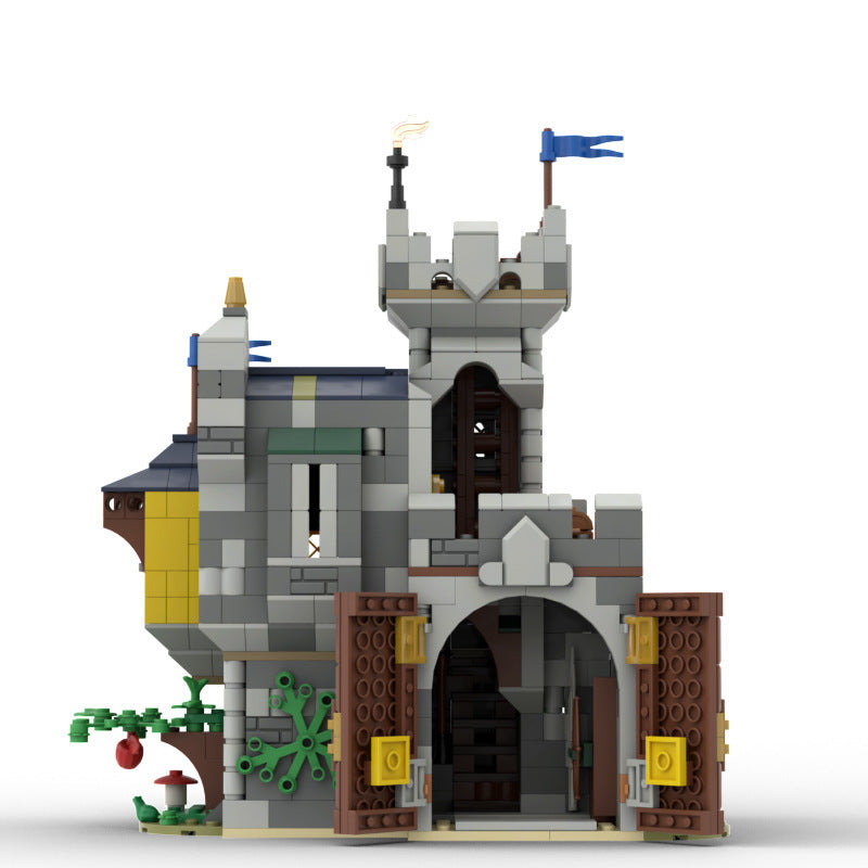 outpost castle building set | moc-150774 - 3