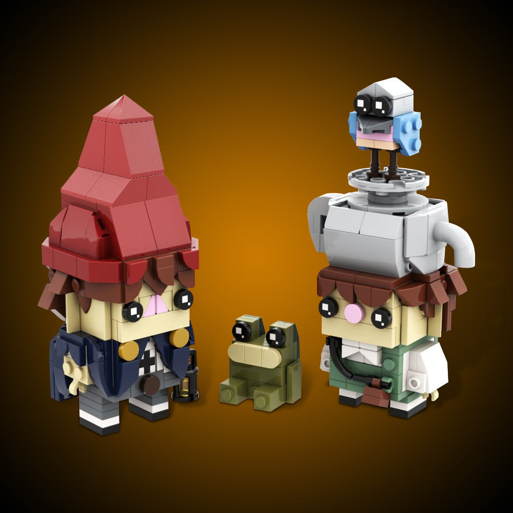 over the garden wall brickheadz building set | moc-131202 - 1