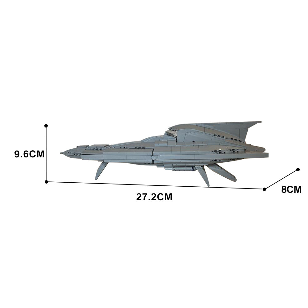 padme's naboo yacht building set | star wars | moc-146542 - 3
