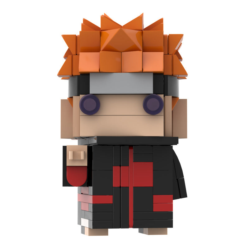 pain akatsuki brickheadz building set | naruto moc - 3