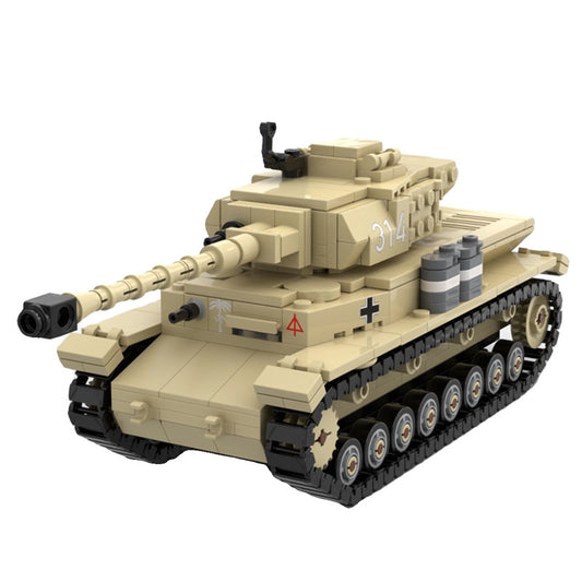panzer iv ausf g tank building set | moc-67881 - 5