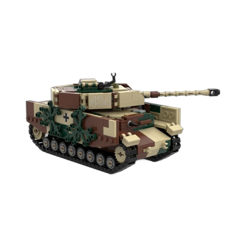 panzer iv ausf h tank building set | moc-67859 - 2
