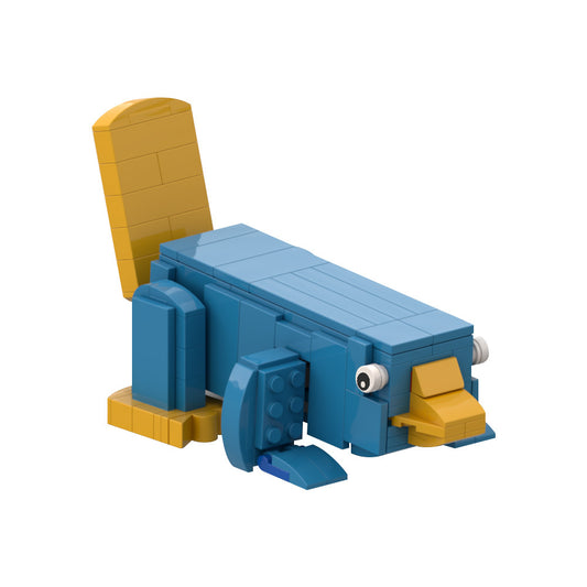 perry the platypus building set | phineas and ferb | moc-208394 - 2