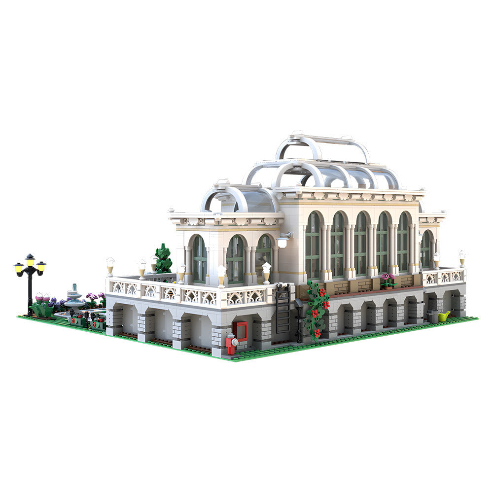 petit botanic palace garden building set | moc-203814 - 3