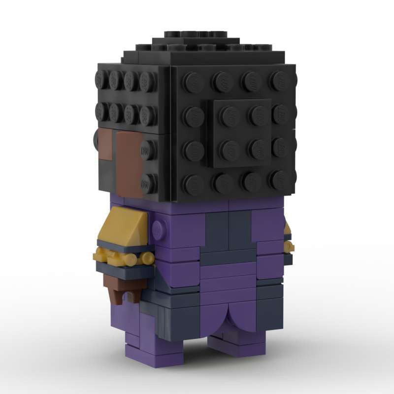 phastos brickheadz building set | eternals movie | lego-compatible moc - 3