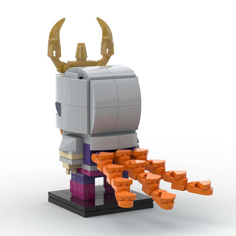 phoenix ikki brickheadz moc set | saint seiya | moc-56823 - 4