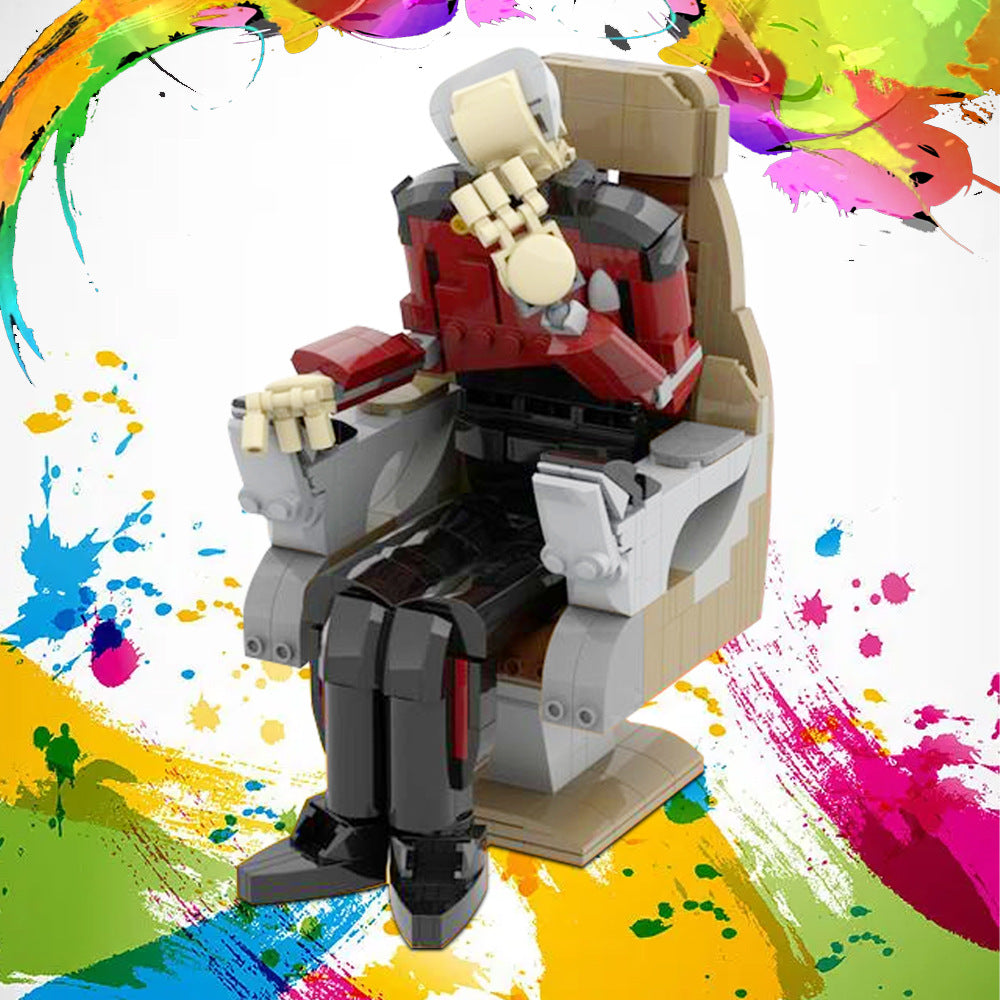 picard facepalm figure building set | star trek | moc-129631 - 1