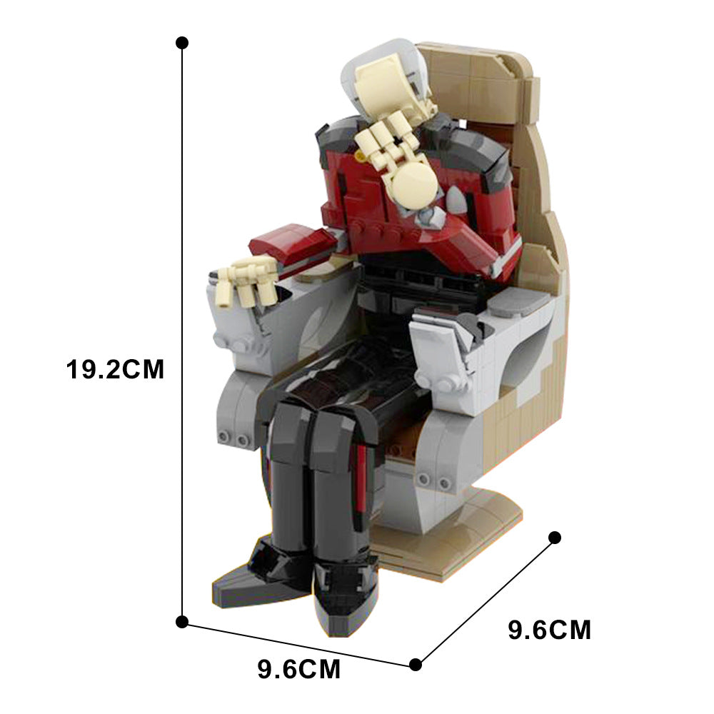 picard facepalm figure building set | star trek | moc-129631 - 4