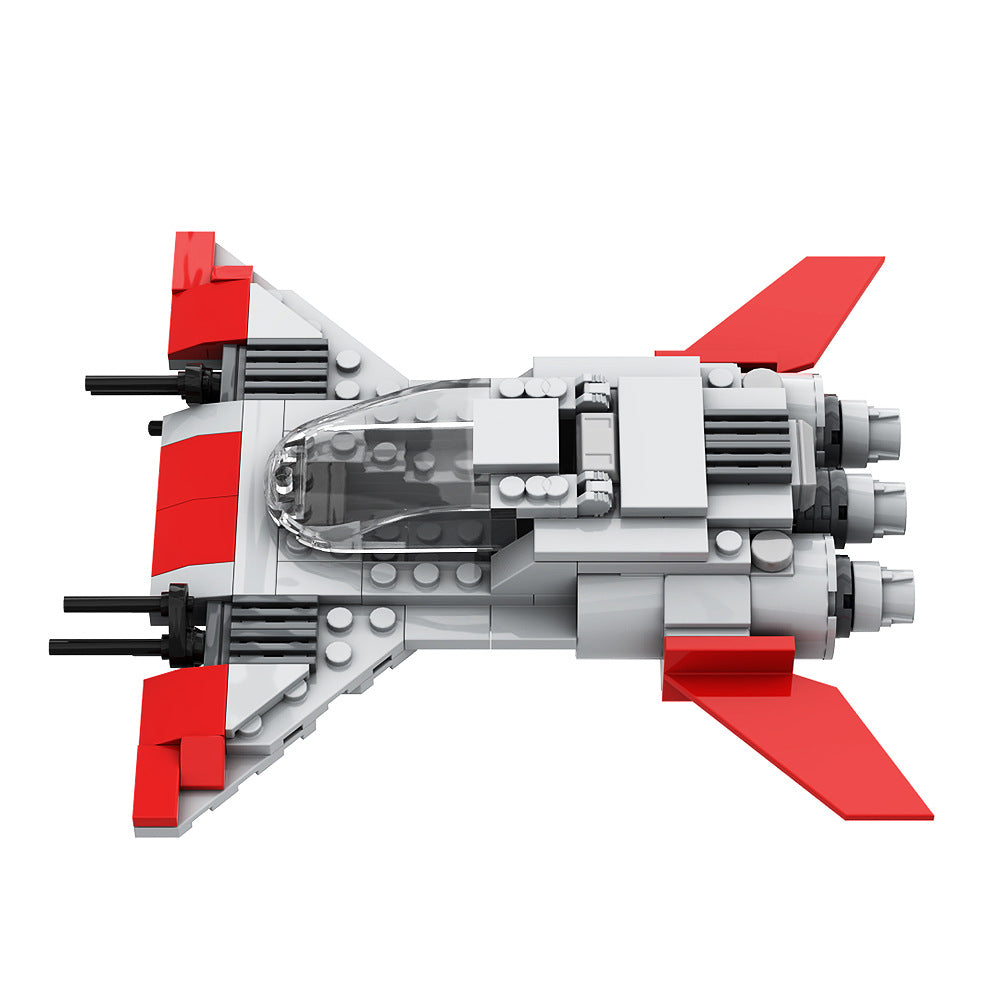 pirate fighter building set | mandalorian | moc-140526 - 3