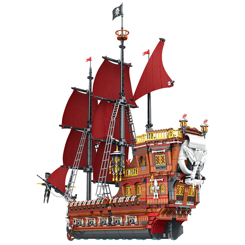pirate revenge pirate ship building blocks - 3066 pcs reobrix 66010 - 5