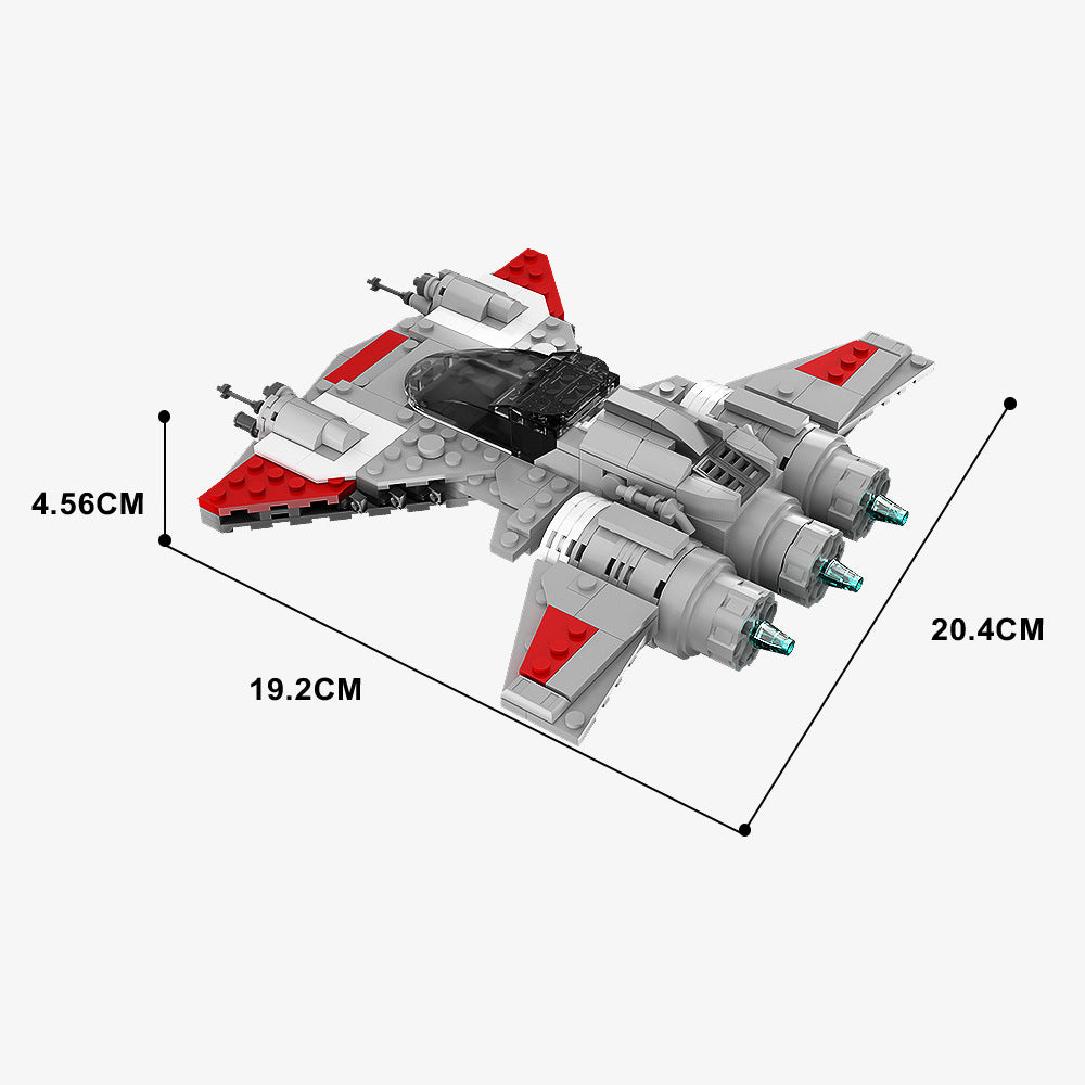 pirate snubfighter building set | star wars | moc-140834 - 4
