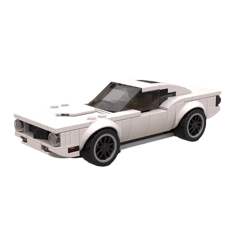 plymouth barracuda 1974 sc building set | moc-26323 - 4