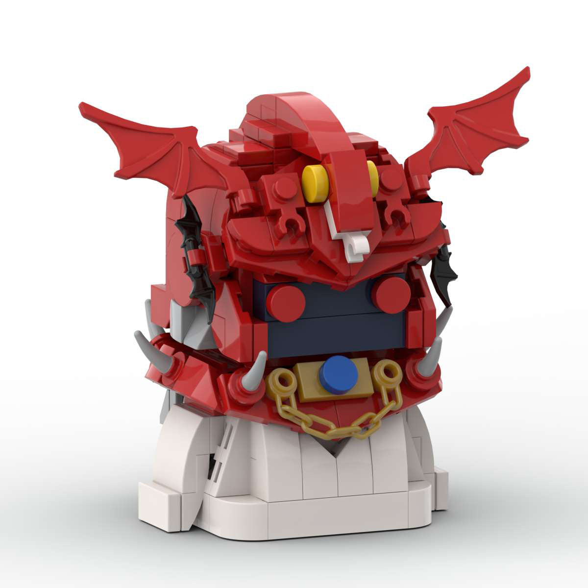 pope alex brickheadz moc building set | saint seiya | compatible with lego - 2