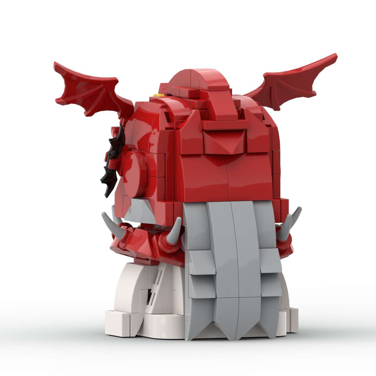 pope alex brickheadz moc building set | saint seiya | compatible with lego - 4