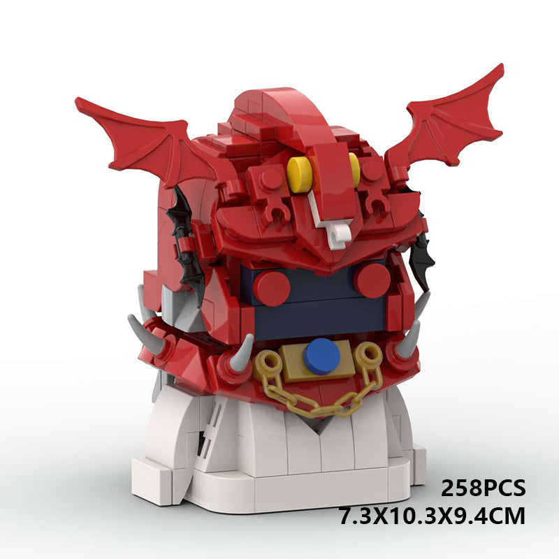 pope alex brickheadz moc building set | saint seiya | compatible with lego - 5