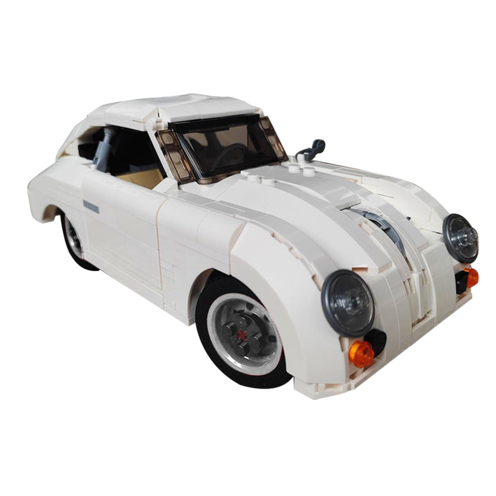 porsche 356 car building set | moc-130262 - 3