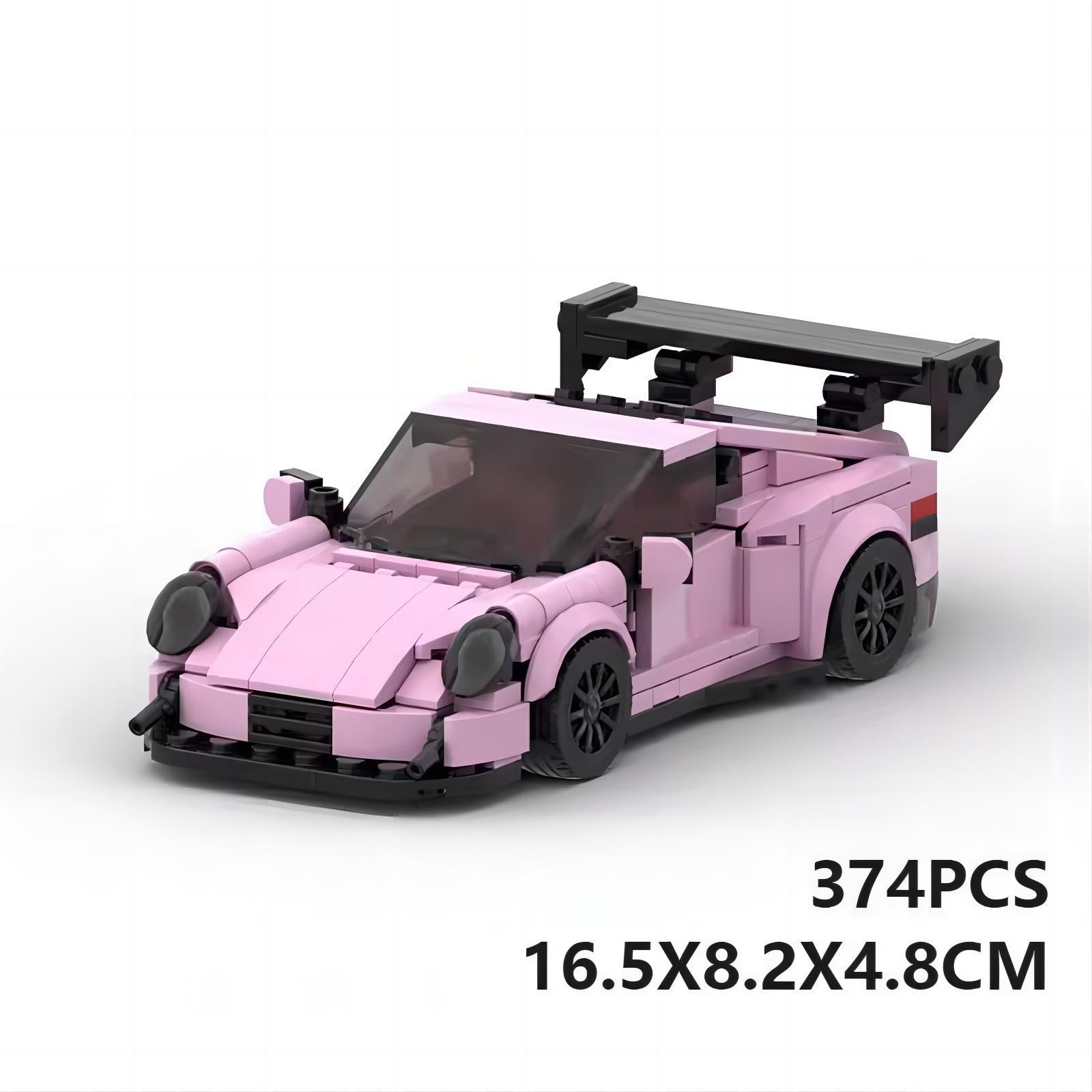 porsche 911 gt3 rs building set | moc-87959 - 2