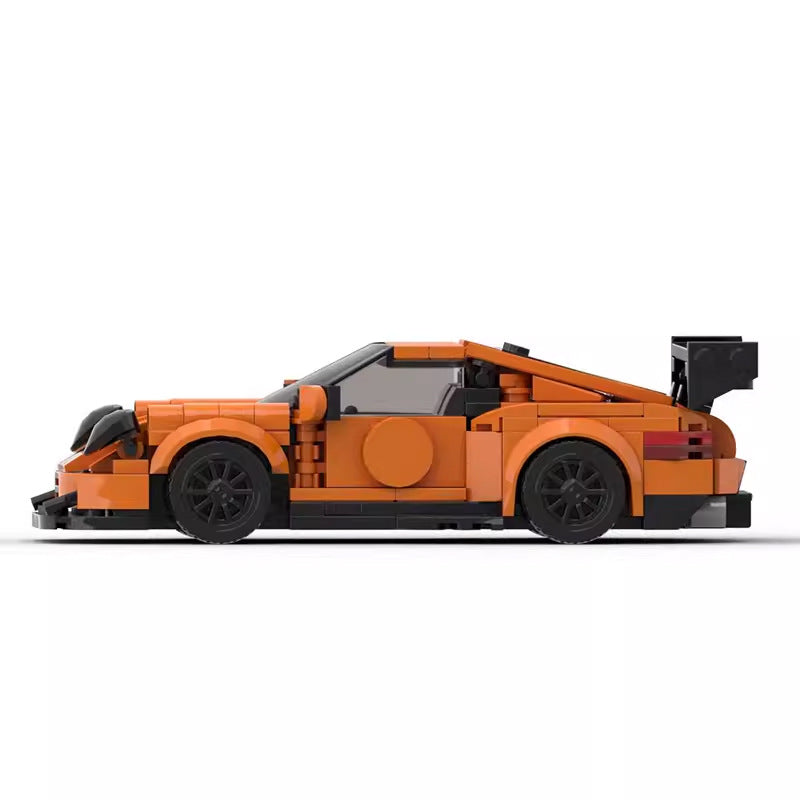porsche 911 pumpkin spec building set | moc-127410 - 3