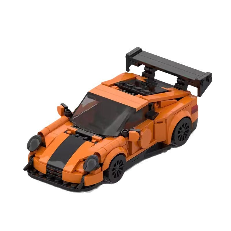 porsche 911 pumpkin spec building set | moc-127410 - 5