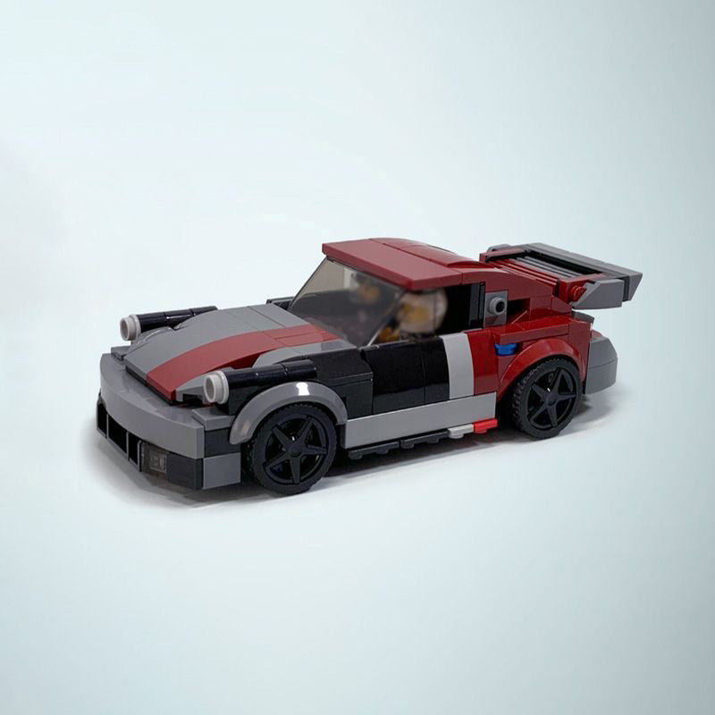 porsche 911 race car building set | 76903 alternative | moc-84356 - 3