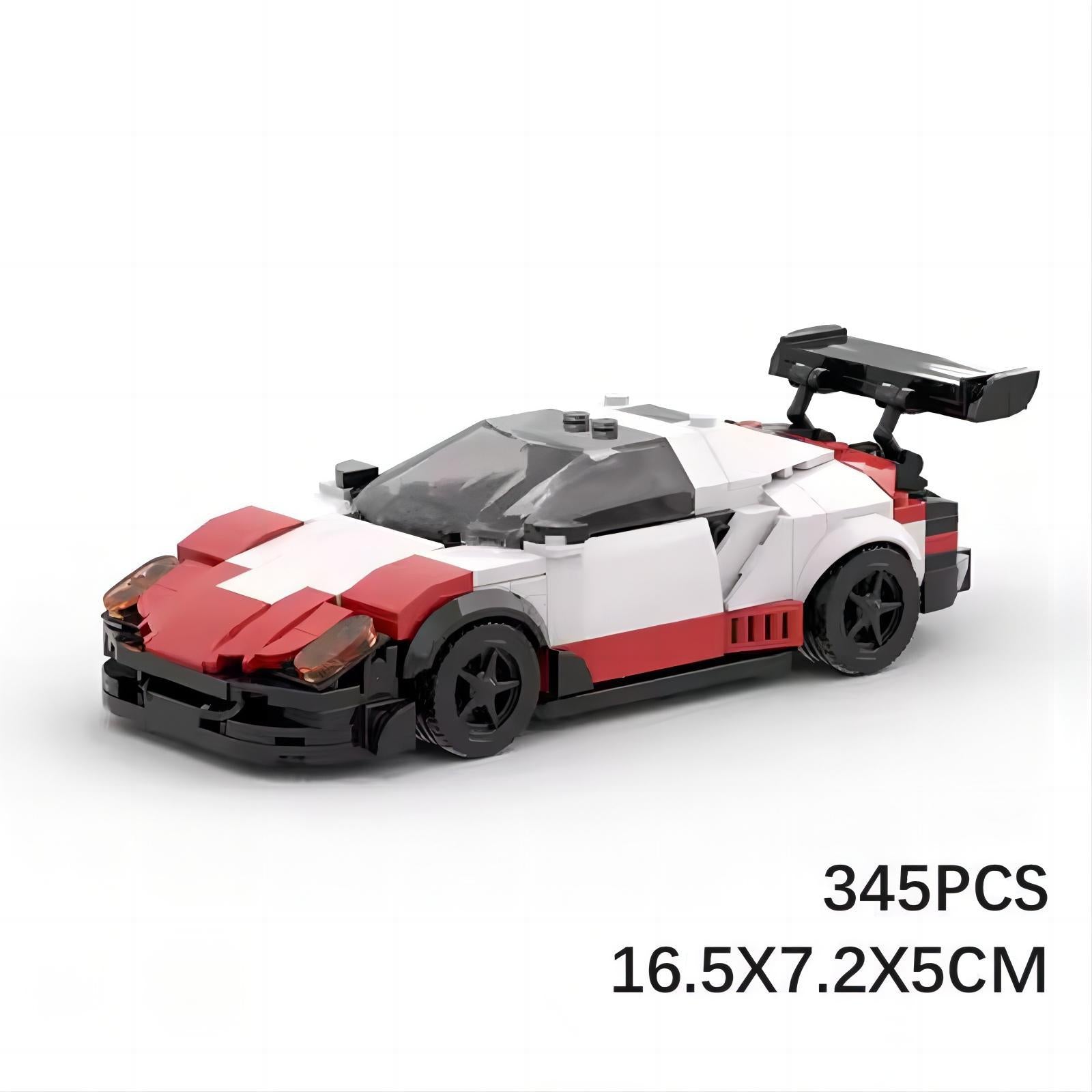 porsche 911 rsr building set | moc-93310 - 6