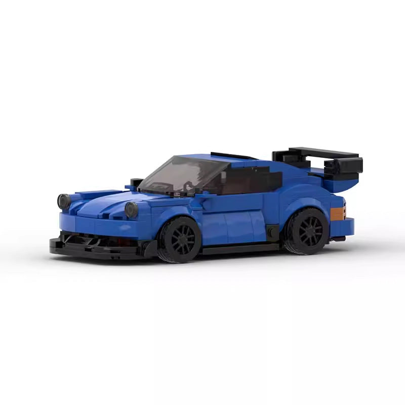 porsche 911 rwb building set | 8 stud wide | moc-76383 - 3