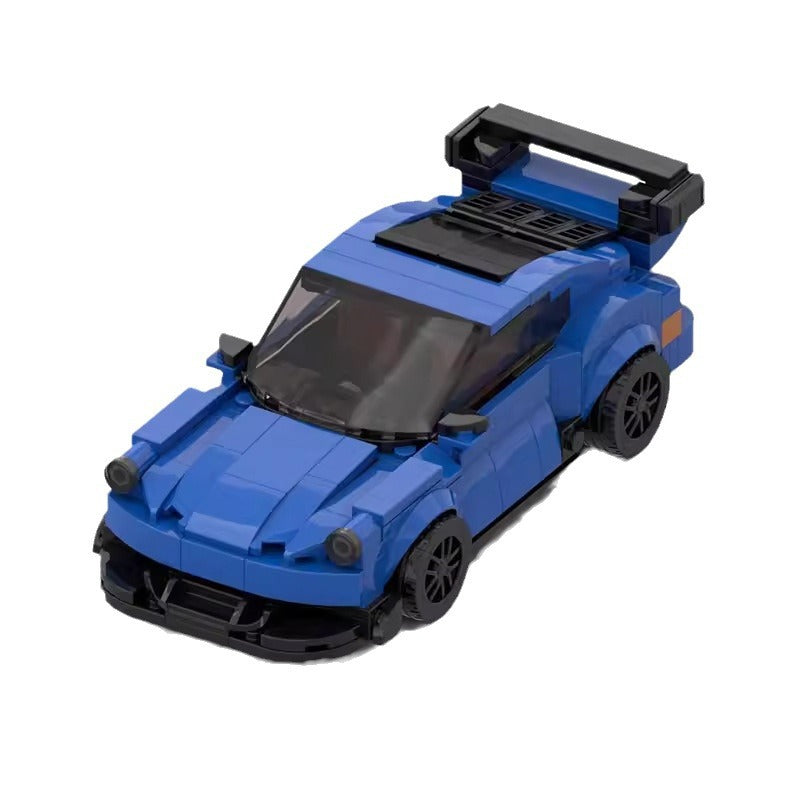 porsche 911 rwb building set | 8 stud wide | moc-76383 - 5