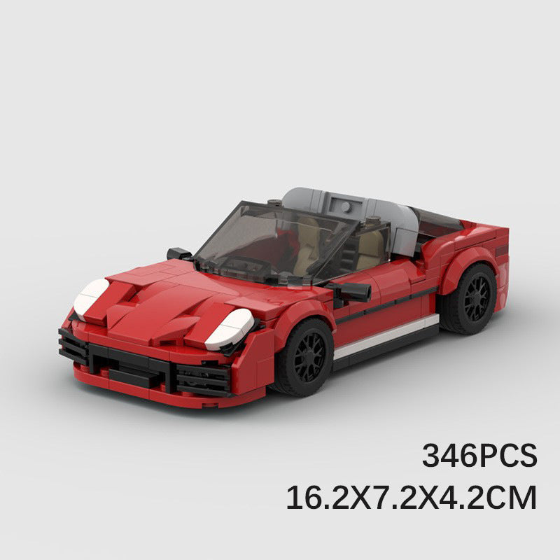porsche 911 targa building set | moc-102032 - 3