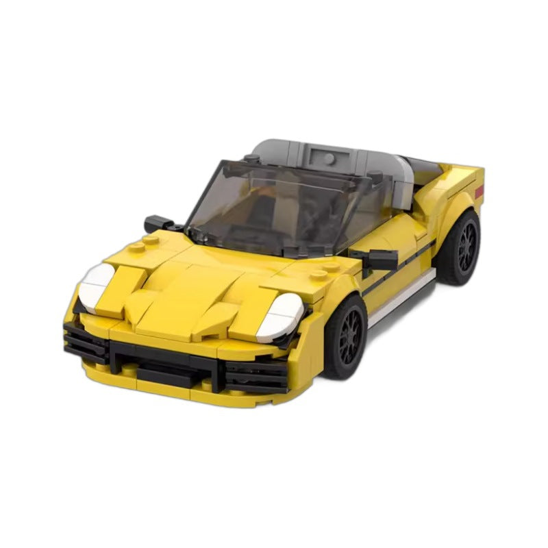 porsche 911 targa building set | moc-102032 - 4