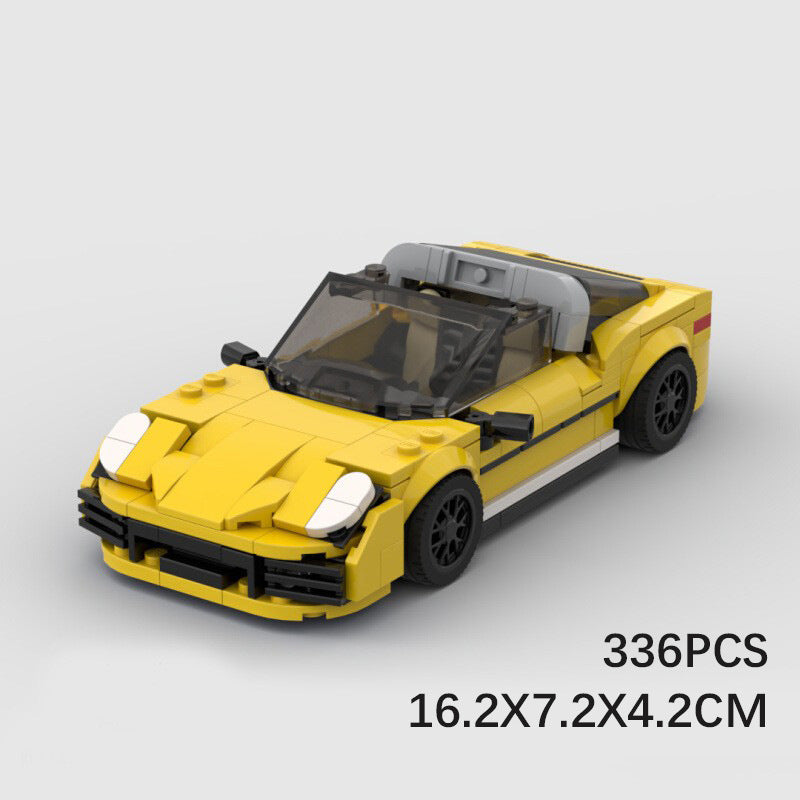 porsche 911 targa building set | moc-102032 - 5