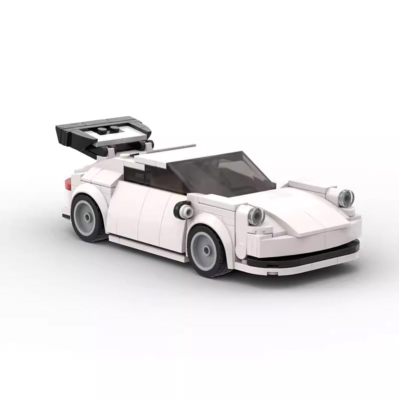 porsche 911 turbo 8 studs wide building set | moc-95588 - 4