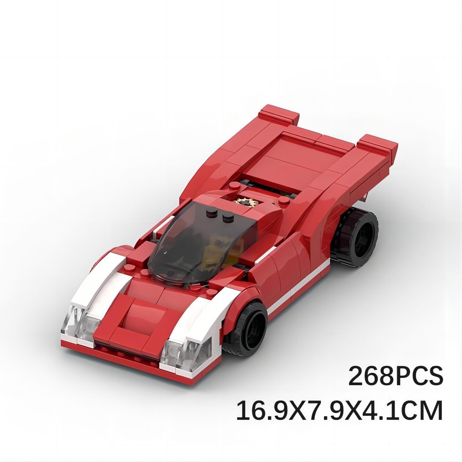 porsche 917k building set | 268 pcs | moc-47034 - 6